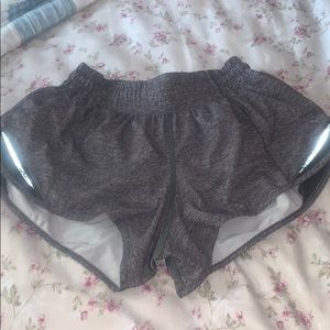 Lululemon Hotty Hot Shorts Grey Size 2